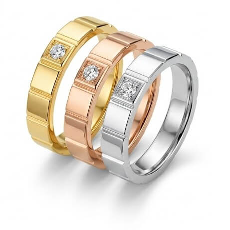 R0003 Block Design with Single Cubic Zirconia Ring 04